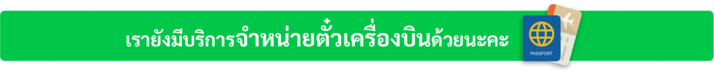 จำหน่ายตั๋วเครื่องบิน